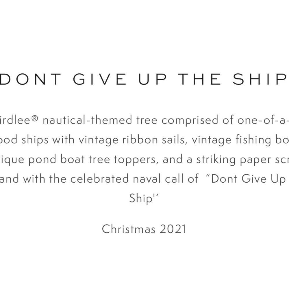 Thirdlee & Co Don’t Give Up The Ship Paper Banner - Set of 3 - Picture 9 of 9